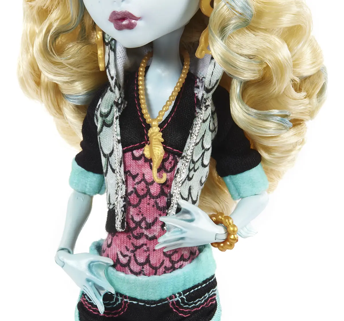 Monster High Reproduction Lagoona Blue Doll, 6Y+, Multicolour