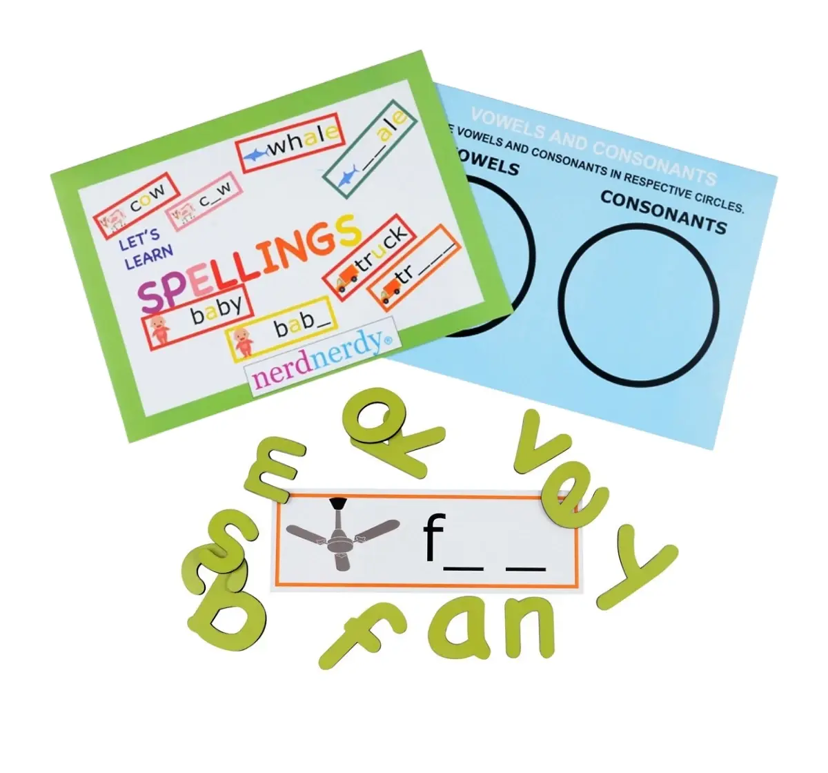 NerdNerdy Lets Learn Spellings, 4Y+