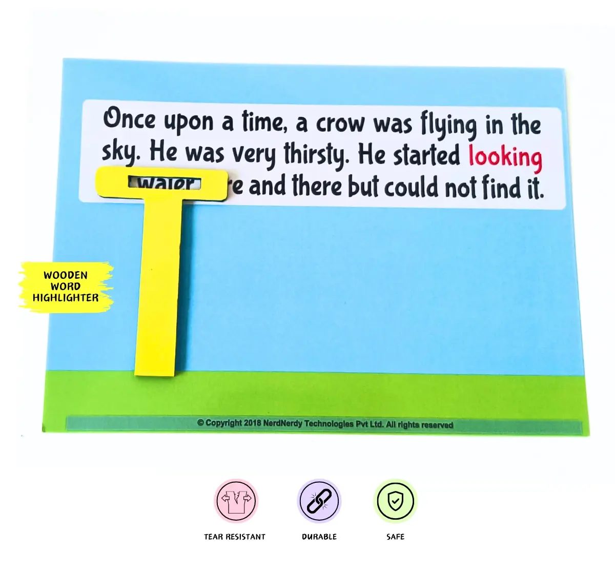 NerdNerdy Reading Made Easy, Master Reading One word at a Time, 5Y+