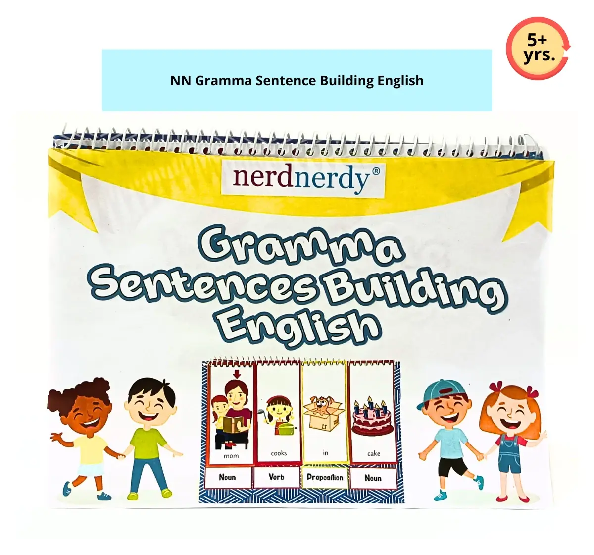 NerdNerdy 'Gramma Sentence-Building sentences-English, 5Y+, Teaching Learning Material