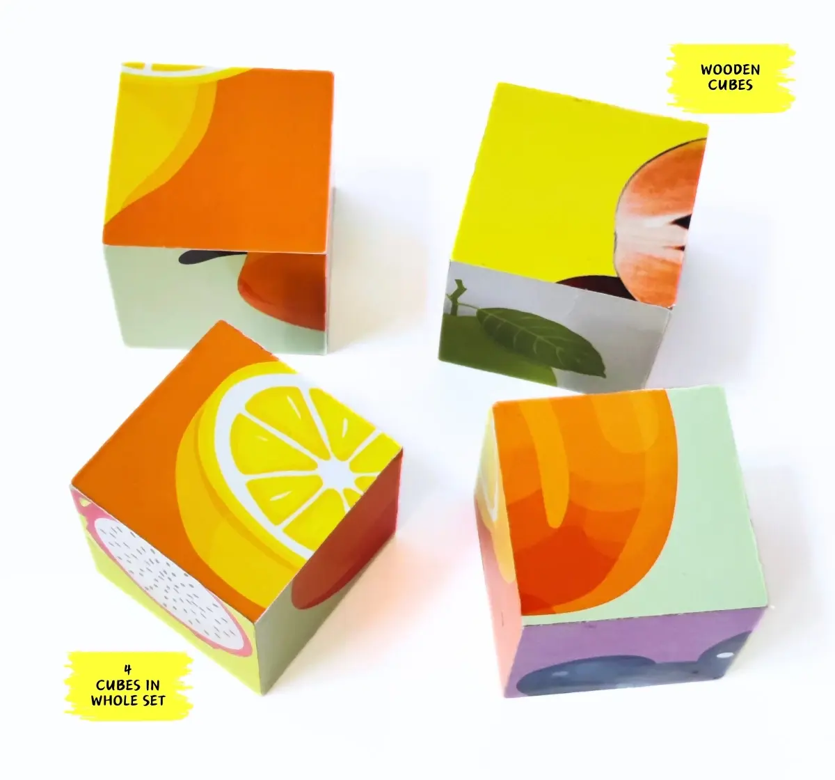 NerdNerdy Fruit Cube Solver, enhance processing speed, cognitive skills and Spatial awareness in 3Y+ kids