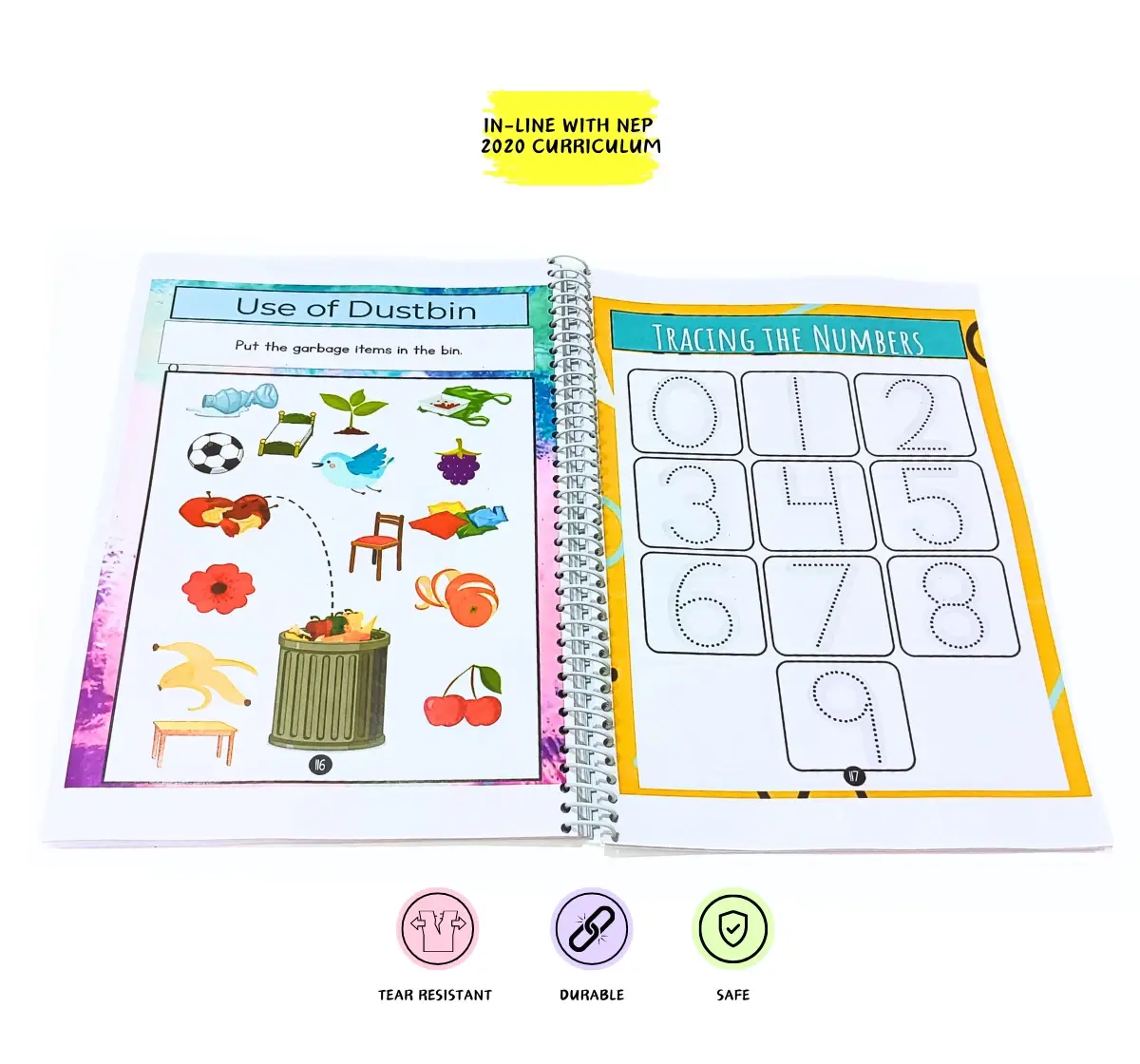 Buy NerdNerdy Workbook Task Rubric Level 1 for 3yr old, All in one
