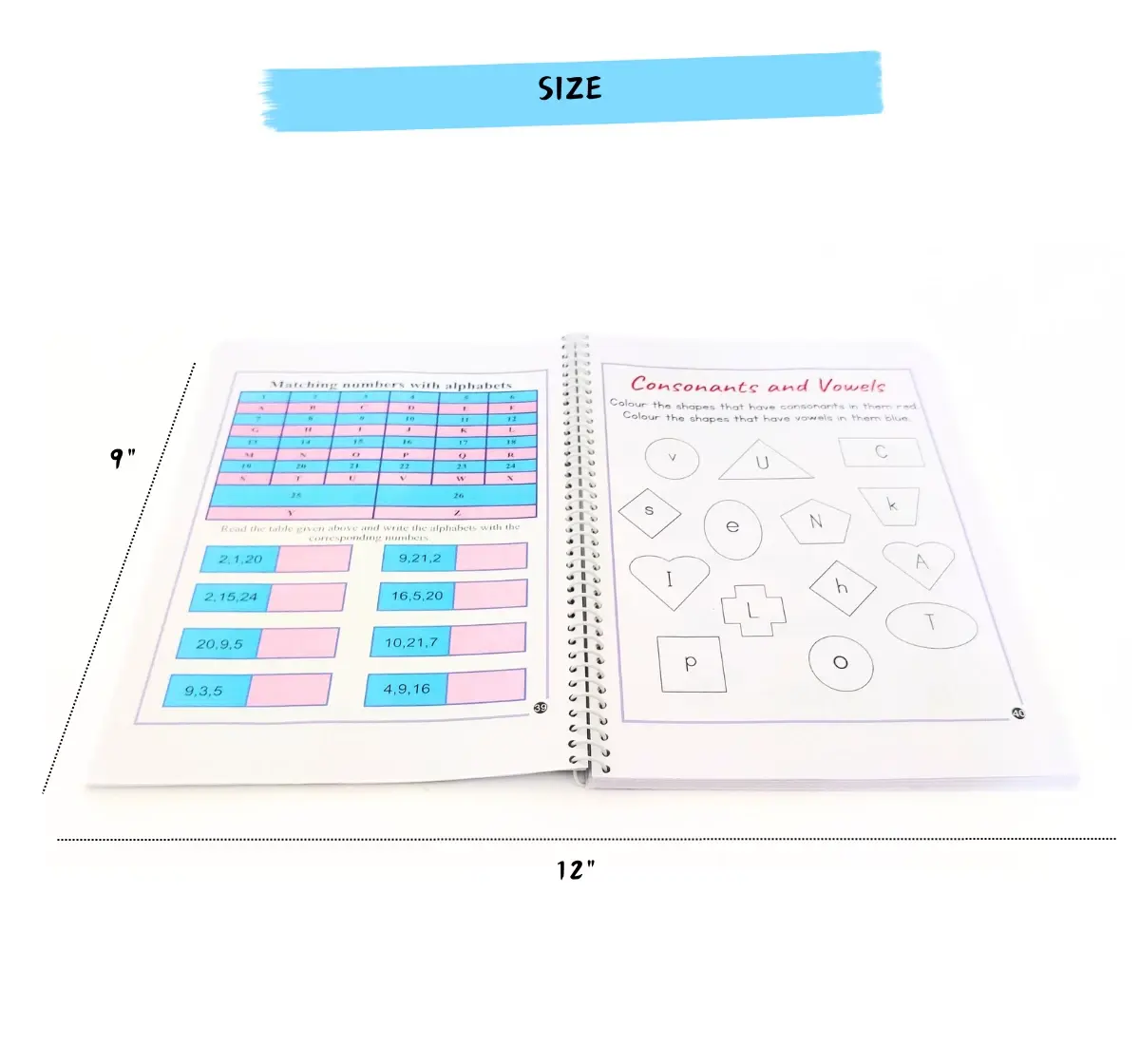 NerdNerdy Workbook -Task Rubric Level 1 for 5yr old, All in one worksheets for UKG, Set of 160+ worksheets