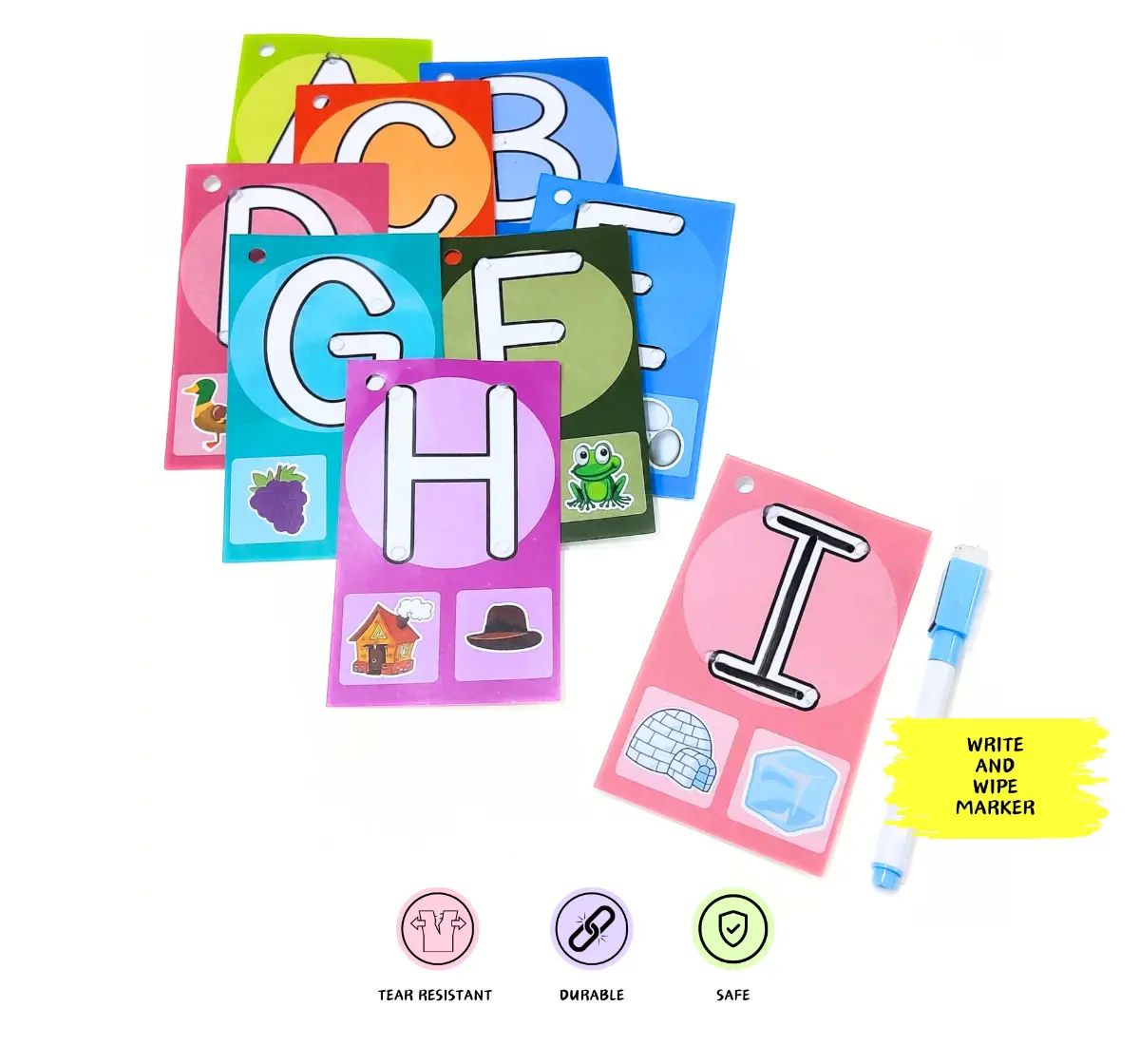 NerdNerdy Sensory Tactile Raised margins Kit - Level 1,   kit for those with defecit in fine motor skills, dyslexia, dysgraphia, autism etc