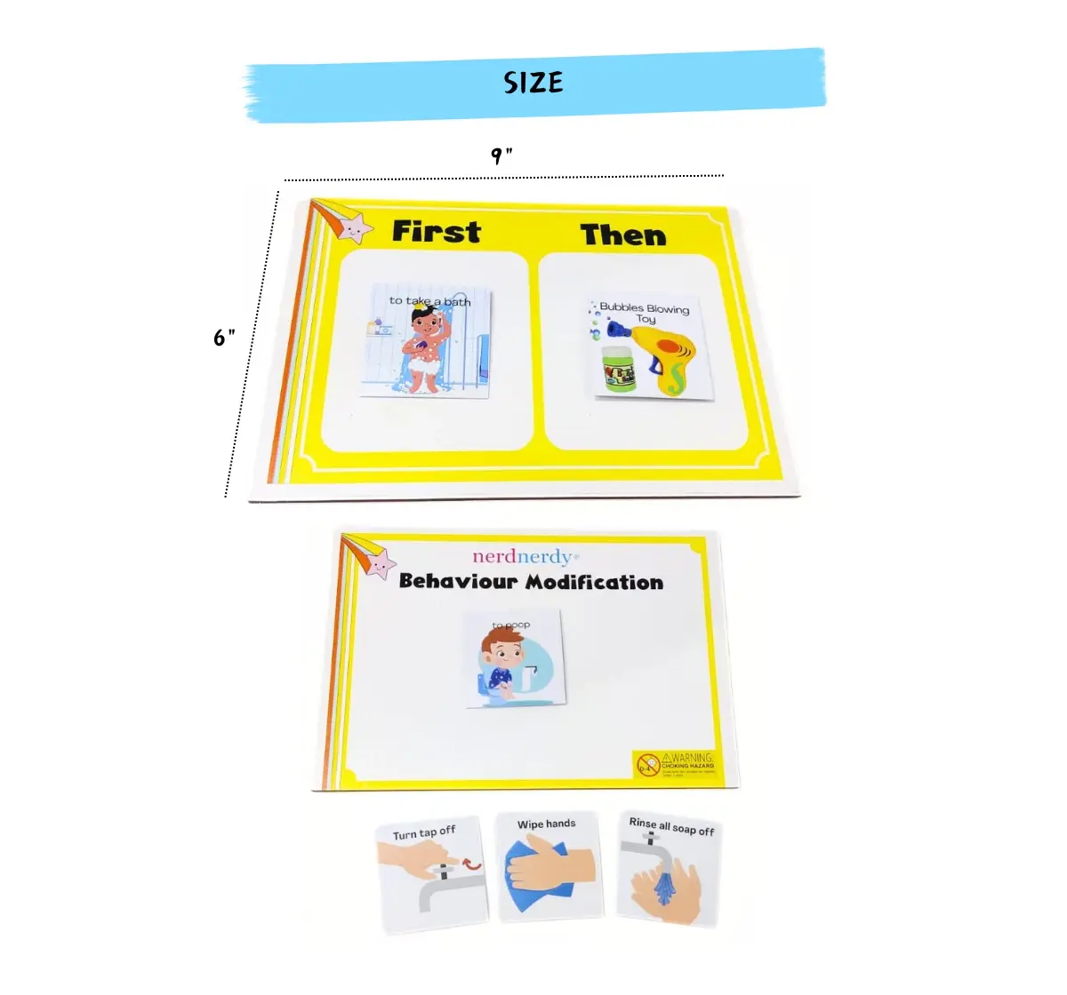 NerdNerdy Behavior Management Kit for Special Needs, Autism, Anger& behavior management for Special Needs kids