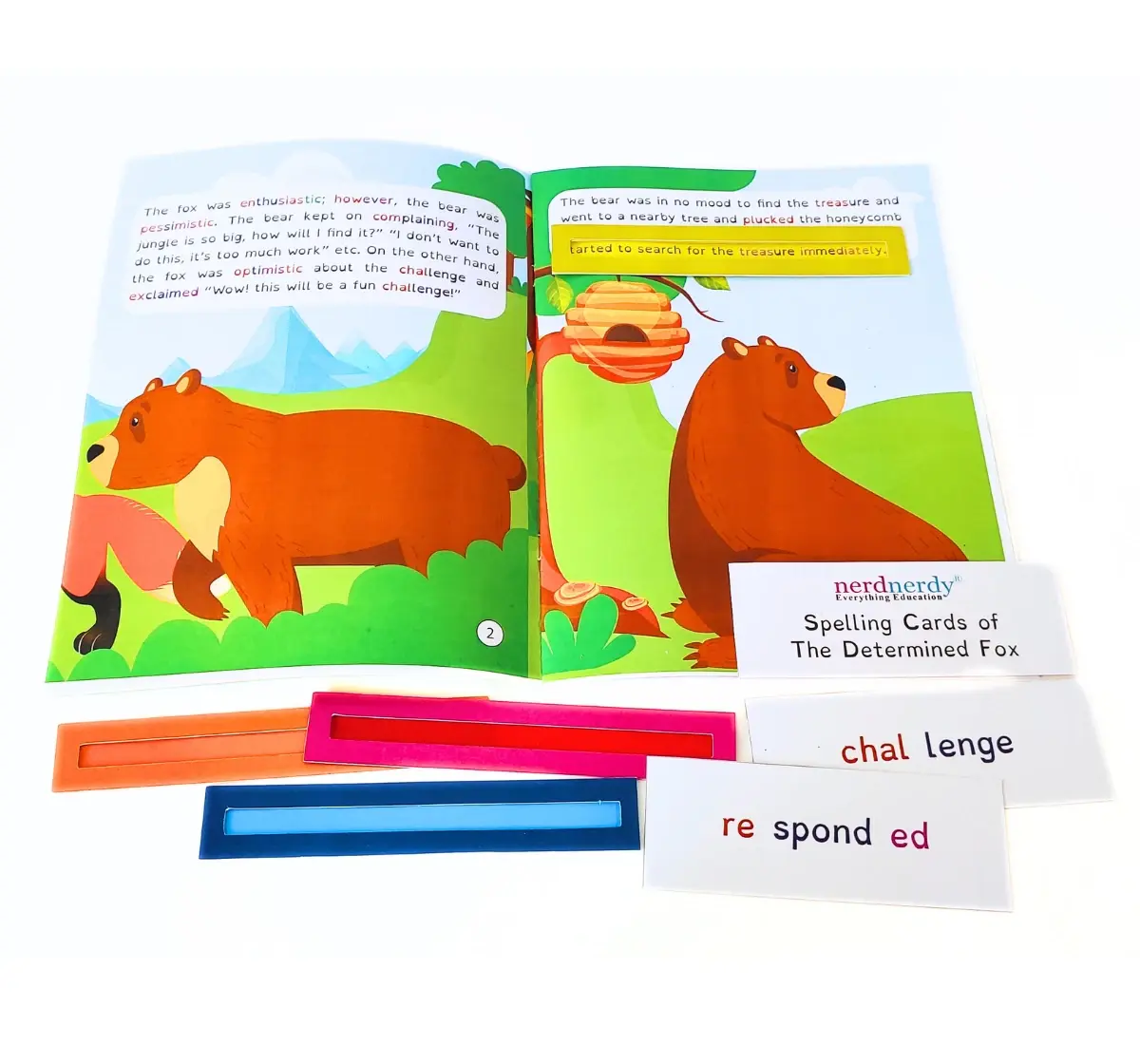 NerdNerdy Dyslexia Kit, learning disability, kit for 6Y+