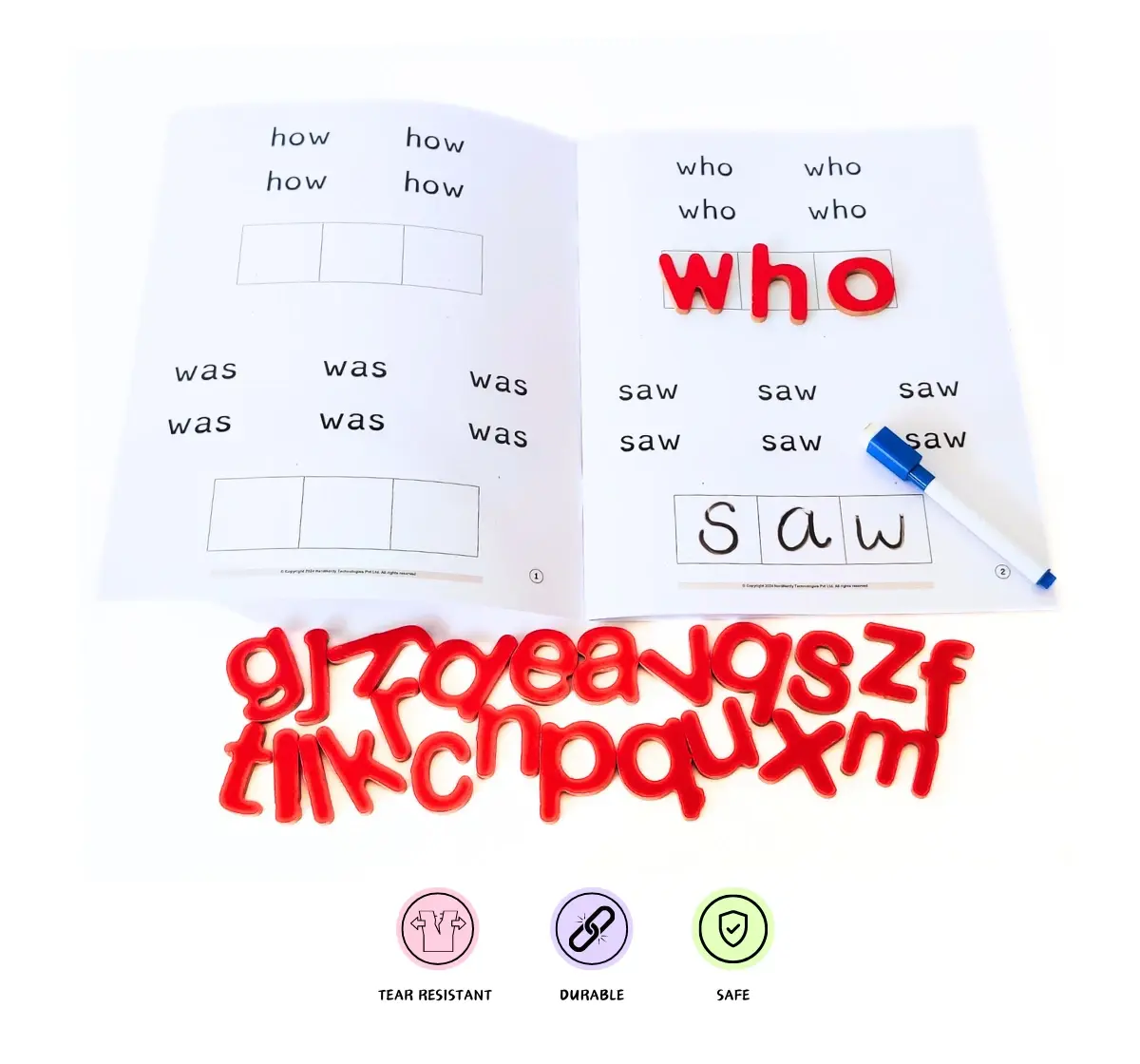 NerdNerdy Dyslexia Kit, learning disability, kit for 6Y+