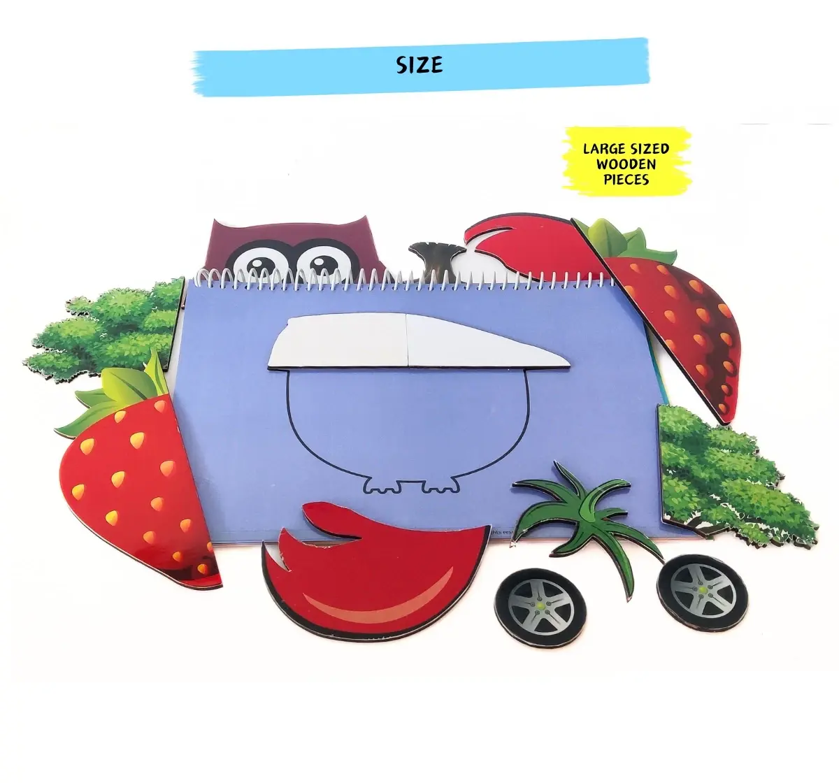 NerdNerdy Toddler Mind Puzzler (Part to whole), its not just a Puzzle, 3Y+, useful resource for special education and Occupational therapy too