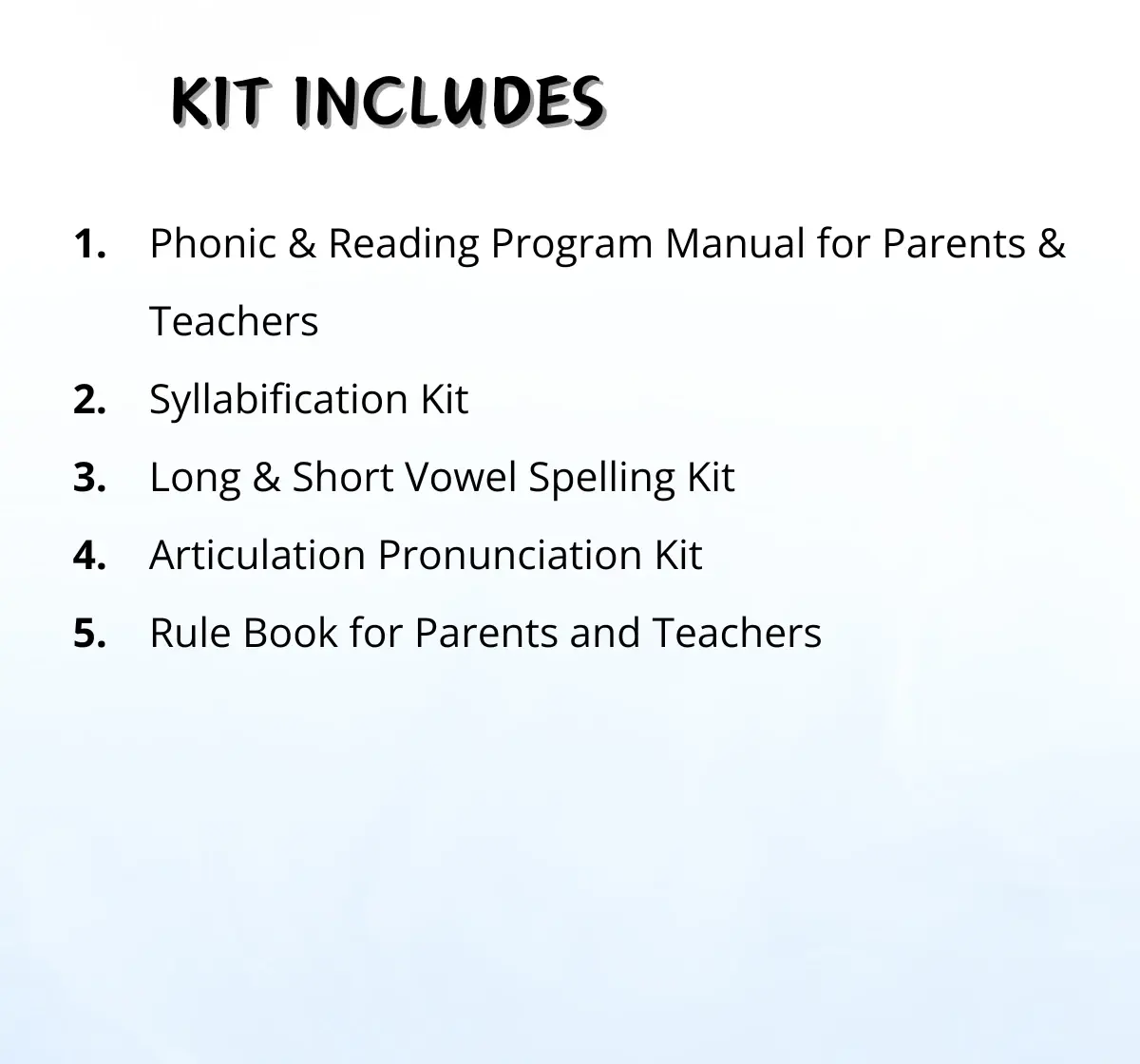 NerdNerdy's Reading Method Level 1, Syllables to Phonics, 3Y+, Research Backed Reading method