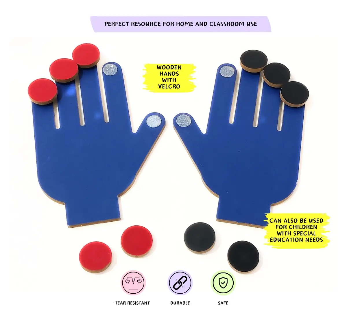 NerdNerdy Count and Add kit for 6Y+, Interactive, hands on, Includes Divergent thinking problems, great resource for classroom &home use