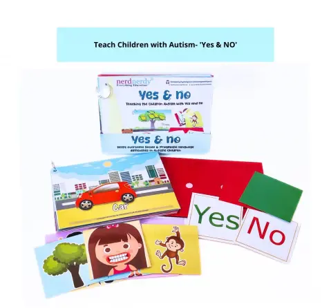 NerdNerdy- Teaching Children with Autism ''YES & NO'', Interactive resource for special needs, used by therapists and Parents