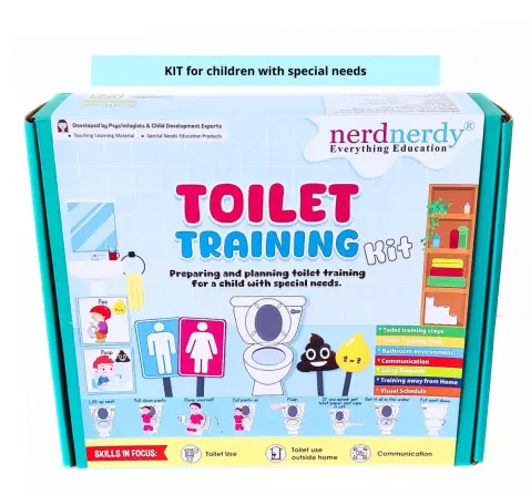 NerdNerdy Toilet Training Kit for Special Needs, Expert curated for children with developmental delays