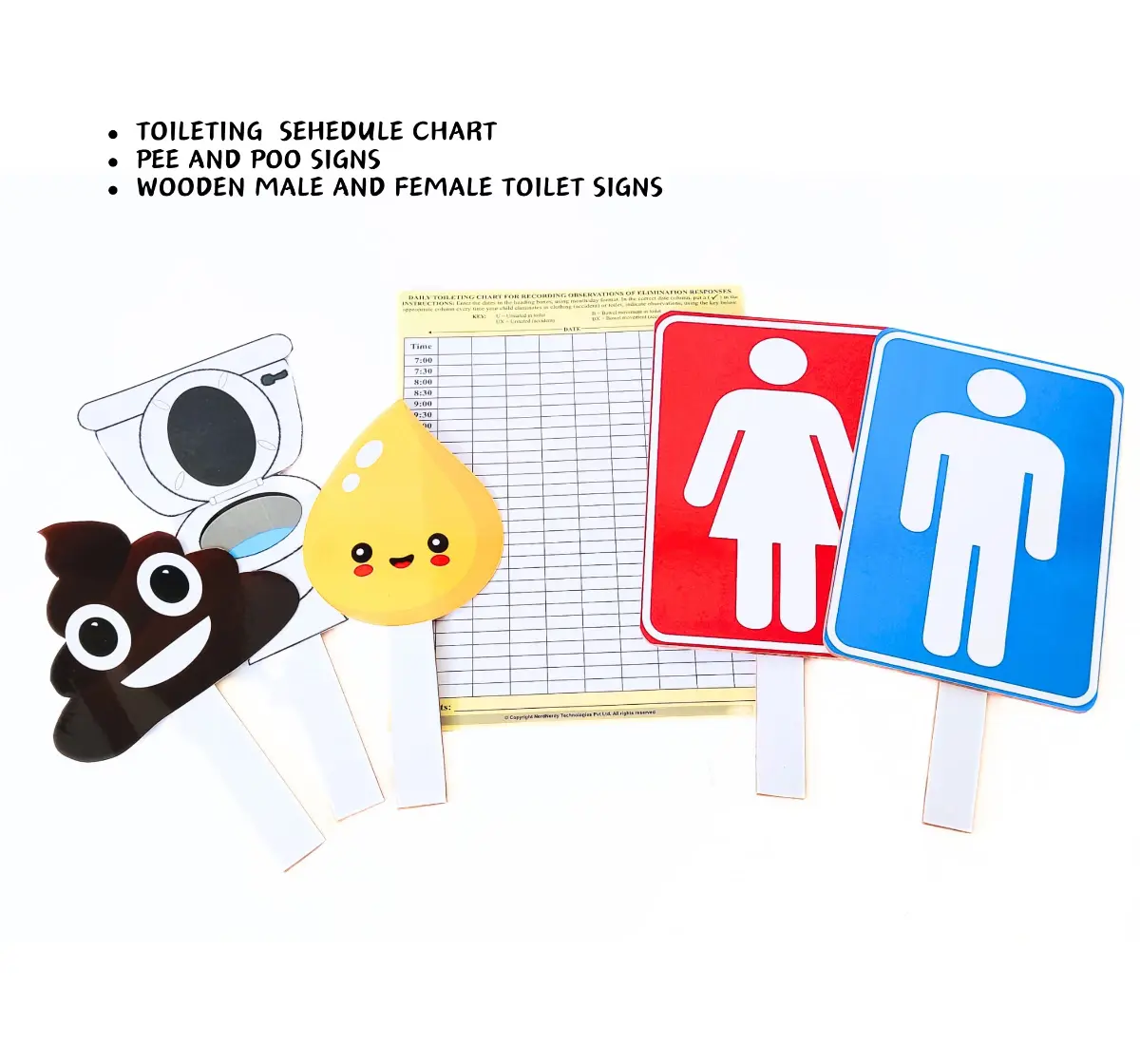 NerdNerdy Toilet Training Kit for Special Needs, Expert curated for children with developmental delays