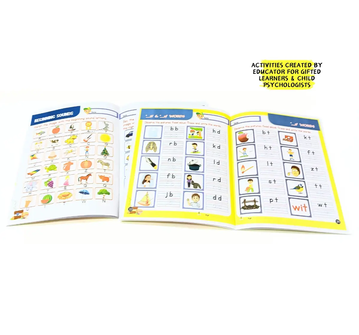 NerdNerdy Brainy Brain, Set of Two English Practice Books, 4Y+