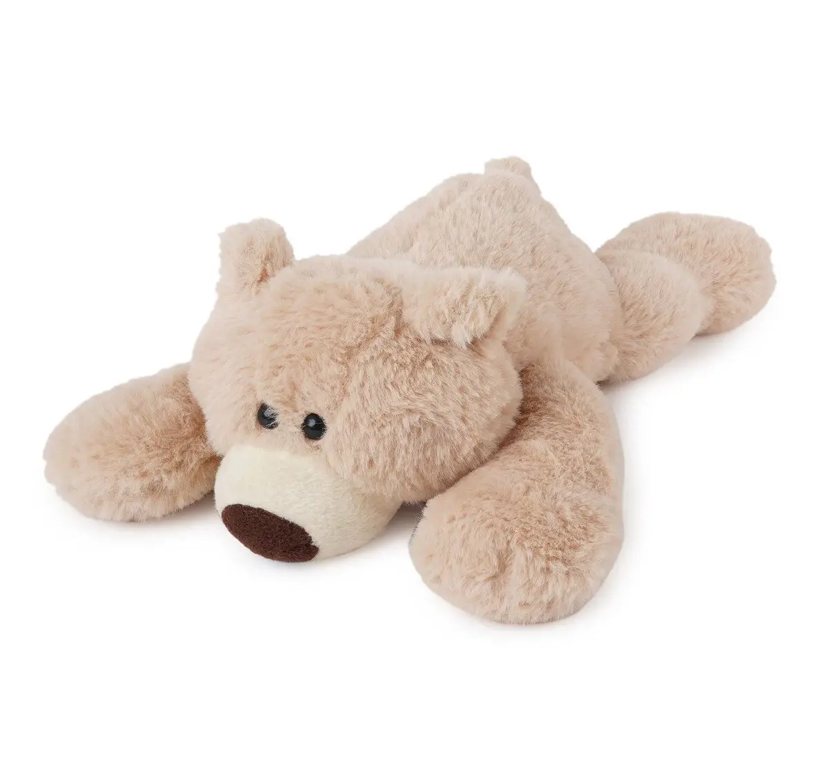 Jeannie Magic Taupe -Beige Big Sleeping Papa Bear Soft and Cuddly Toy, 0M+