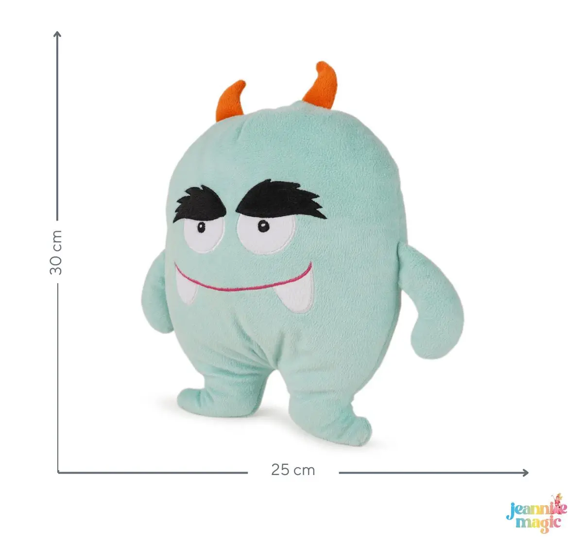 Jeannie Magic Green Monster Monster Soft and Cuddly Toy, 0M+