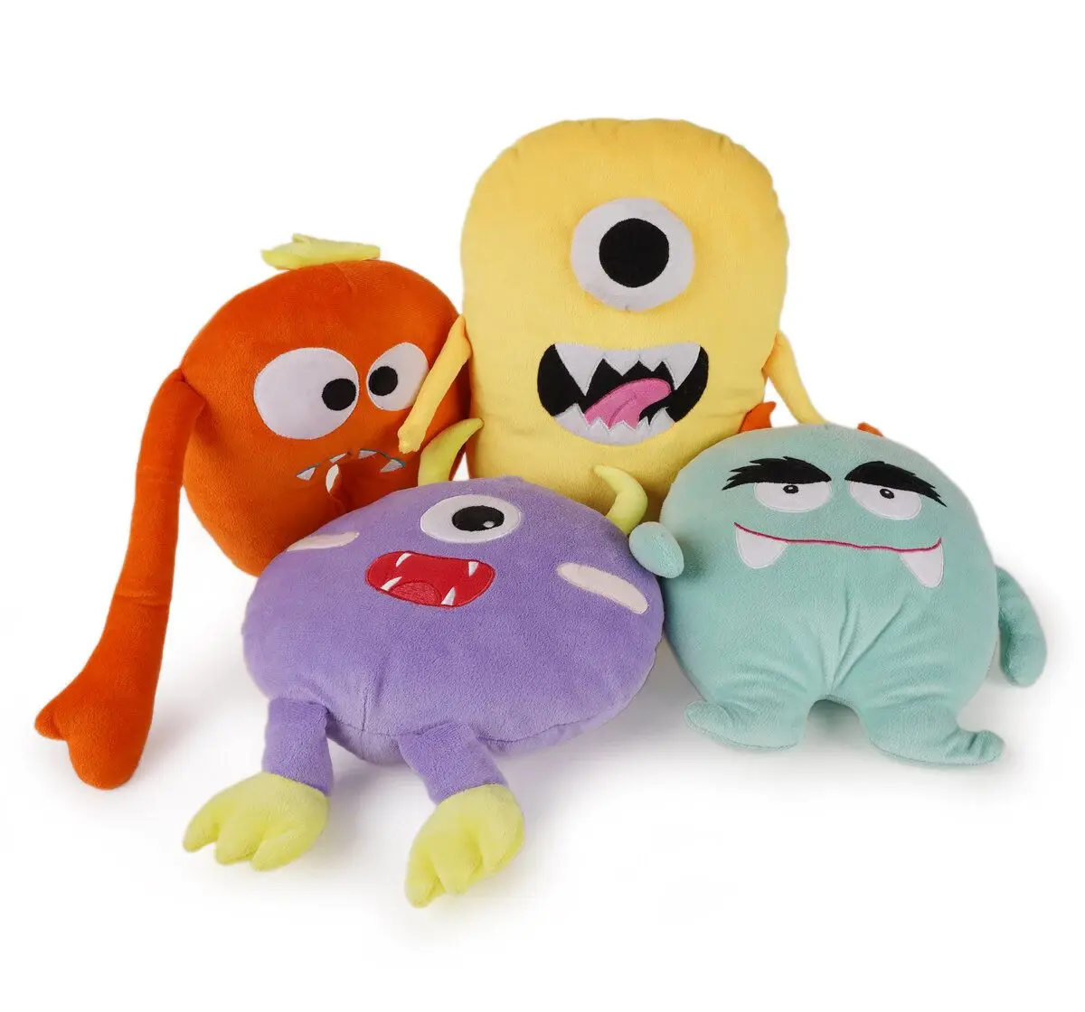 Jeannie Magic Green Monster Monster Soft and Cuddly Toy, 0M+