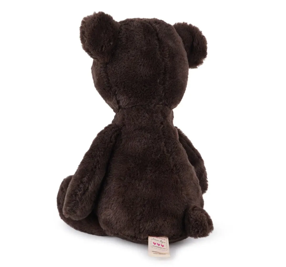 Jeannie Magic Choco Bear-Dark Brown Teddy Bear Soft and Cuddly Toy, 0M+