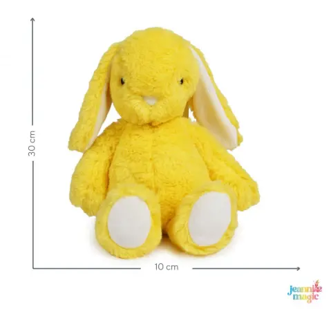 Jeannie Magic Cute Tiny Yellow Gummy Bunny Soft Toy, 0M+