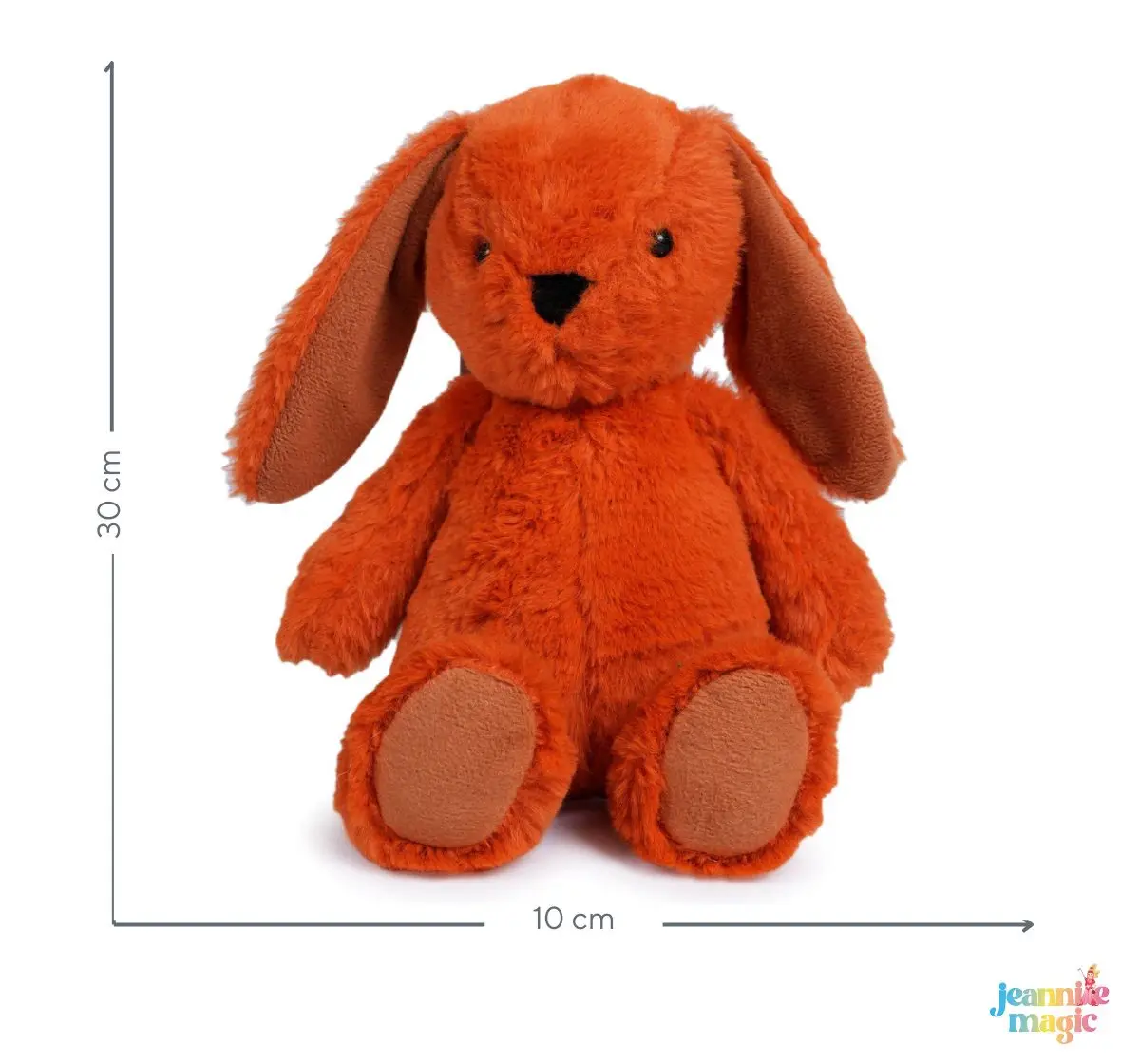 Jeannie Magic Cute Tiny Orange Gummy Bunny Soft Toy, 0M+