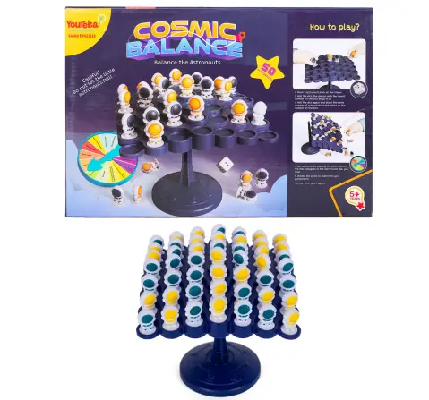 Youreka Cosmic Balance Game with 50 Astronauts, 5Y+