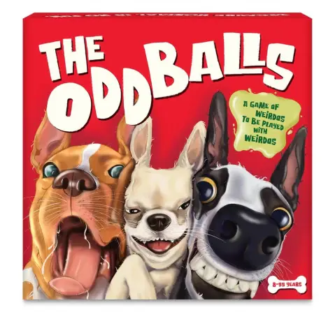 Gouda Games The Oddballs, A Card Game Of Weirdos To Be Played With Weirdos, 7Y+