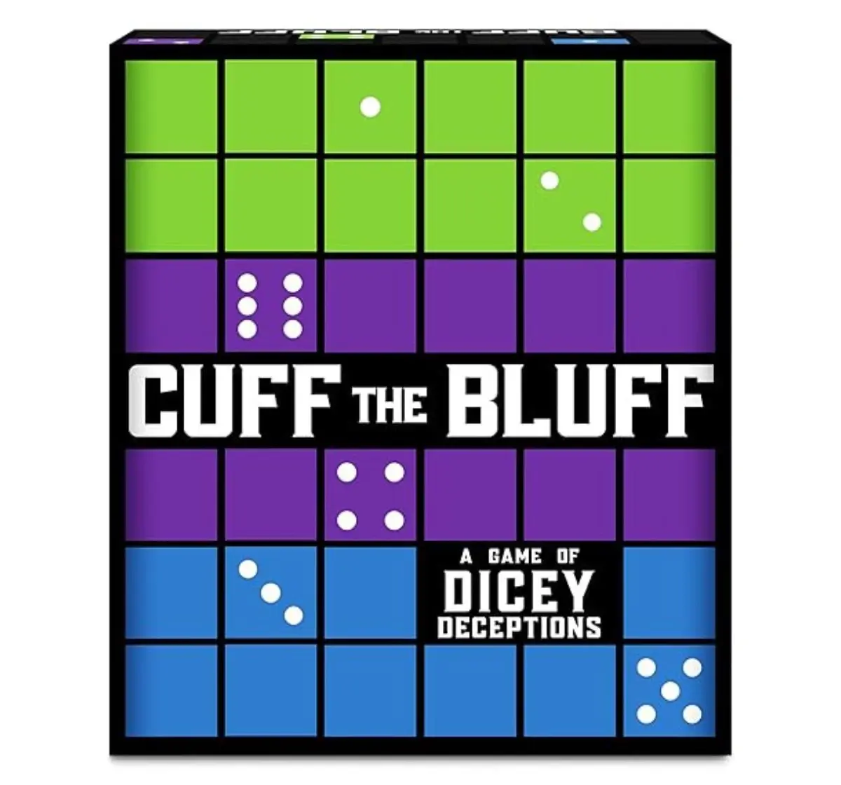 Gouda Games Cuff The Bluff, A Family Board Game Of Dicey Deceptions!, 12Y+