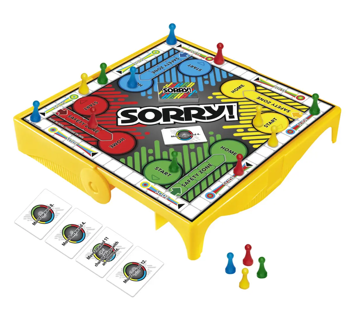 Hasbro Gaming Sorry! Grab and Go Travel Game, 6Y+, 2-4 Players