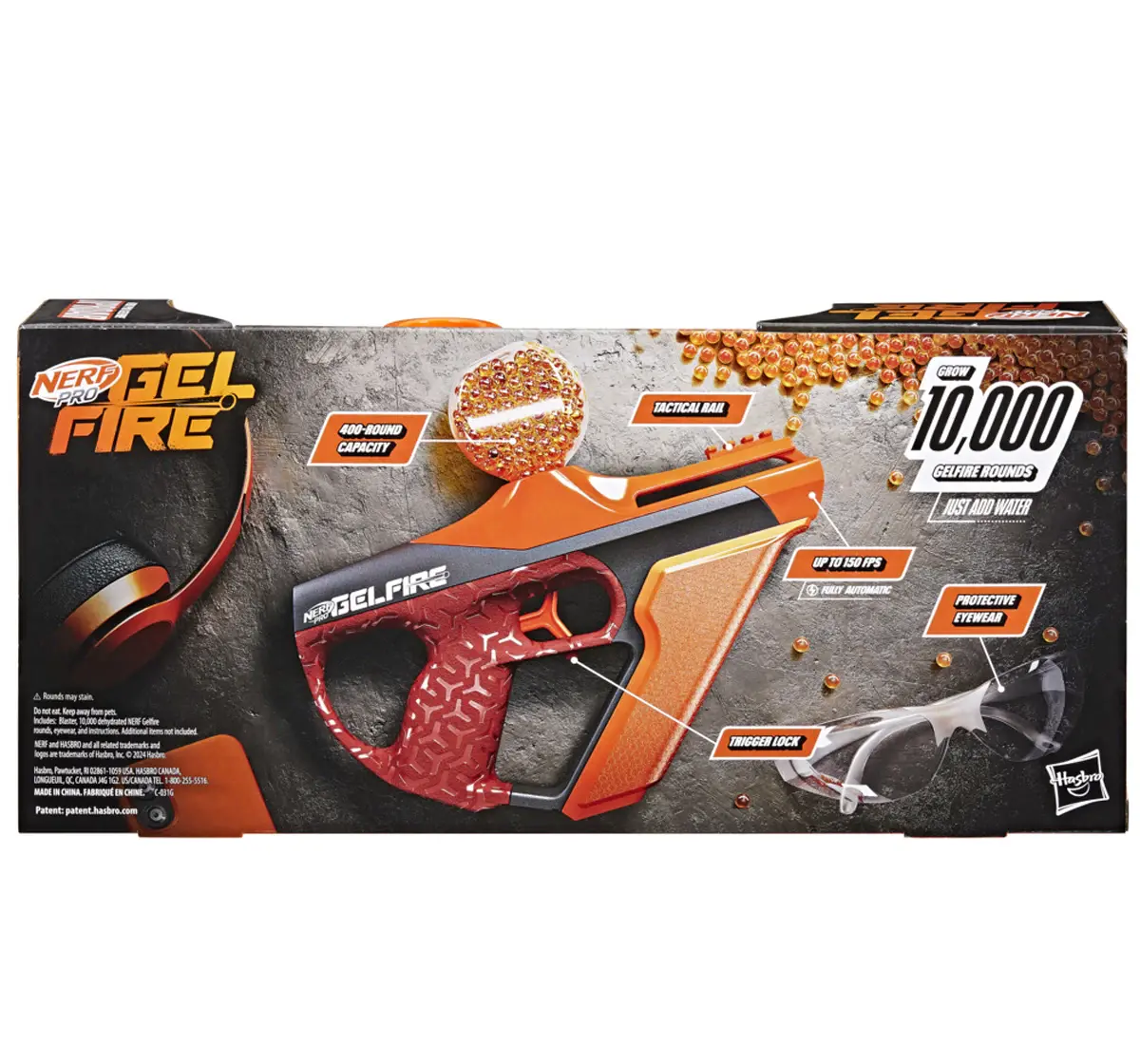 Nerf Pro Gelfire Uproar Full Auto Blaster, 150 FPS, 14Y+