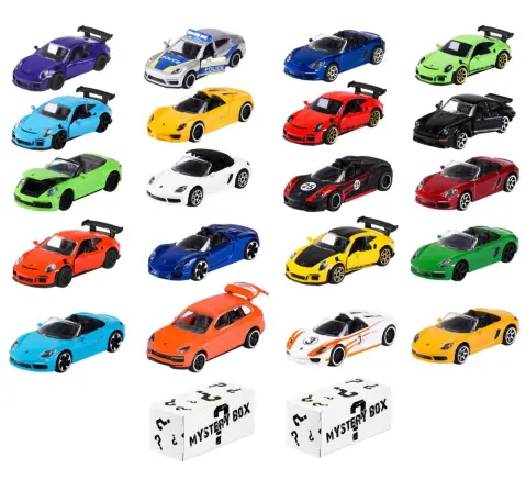 Majorette 1:64 Diecast Porsche Discovery 202 Pack Licensed Collectible Car Set, 3 Years+