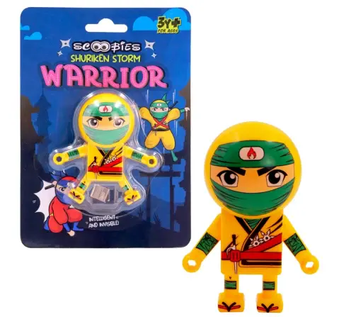 Scoobies Shuriken Storm Warrior - The Master Crawler, 3Y+, Multicolor