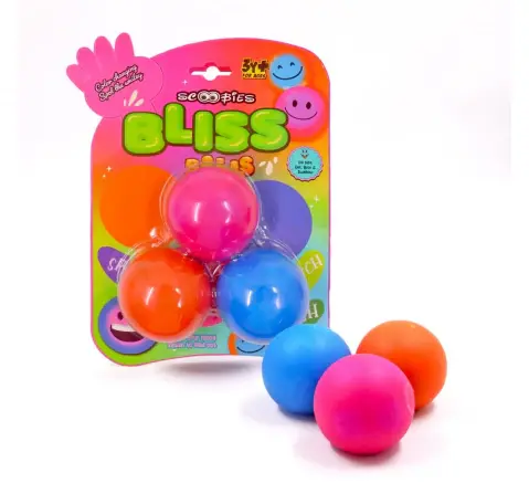 Scoobies Bliss Balls  Spot The Colour Changing Smiley, 3Y+, Multicolor