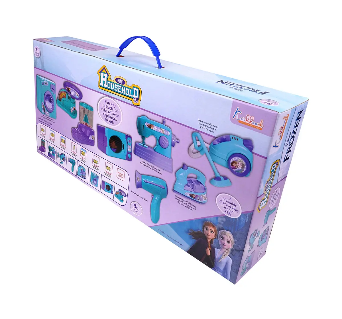 Kriiddaank Mini Household 8 Pcs Frozen, 3Y+
