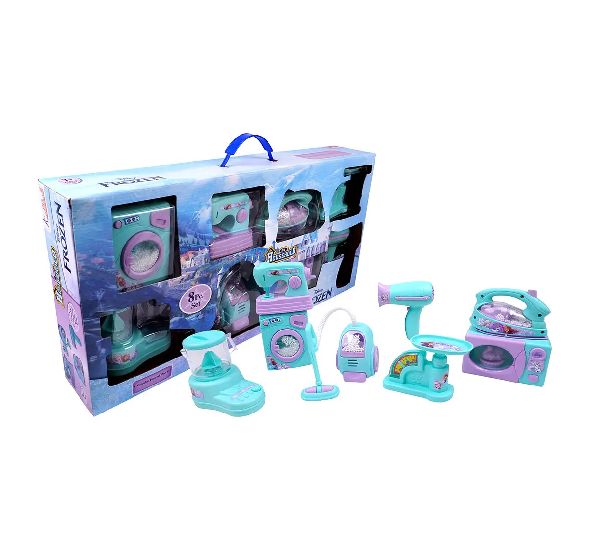 Kriiddaank Mini Household 8 Pcs Frozen, 3Y+
