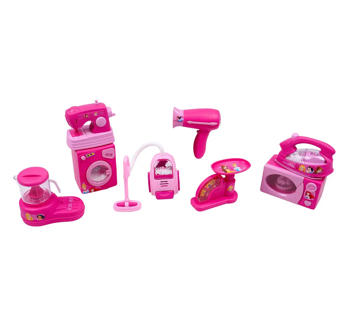 Kriiddaank Mini Household 8 Pcs Disney Princess, 3Y+