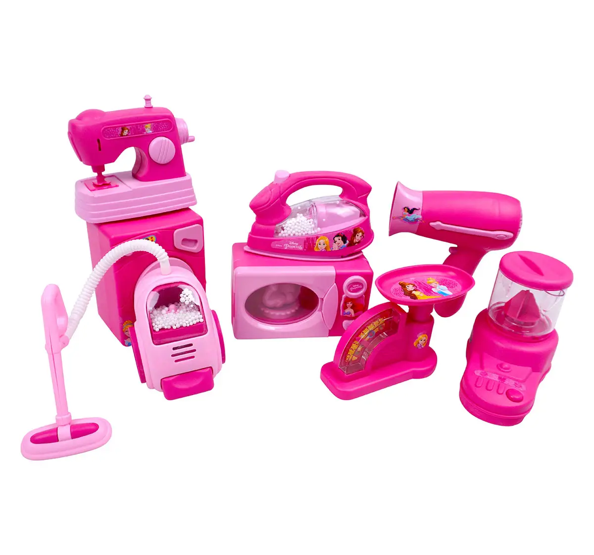 Kriiddaank Mini Household 8 Pcs Disney Princess, 3Y+