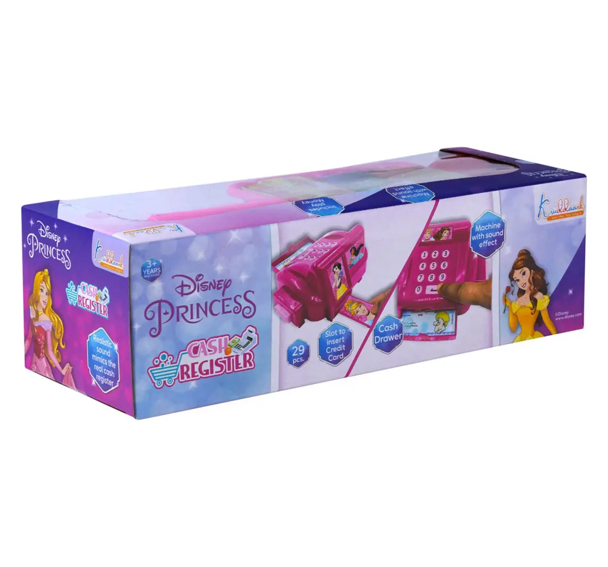 Kriiddaank Cash Register Disney Princess, 3Y+