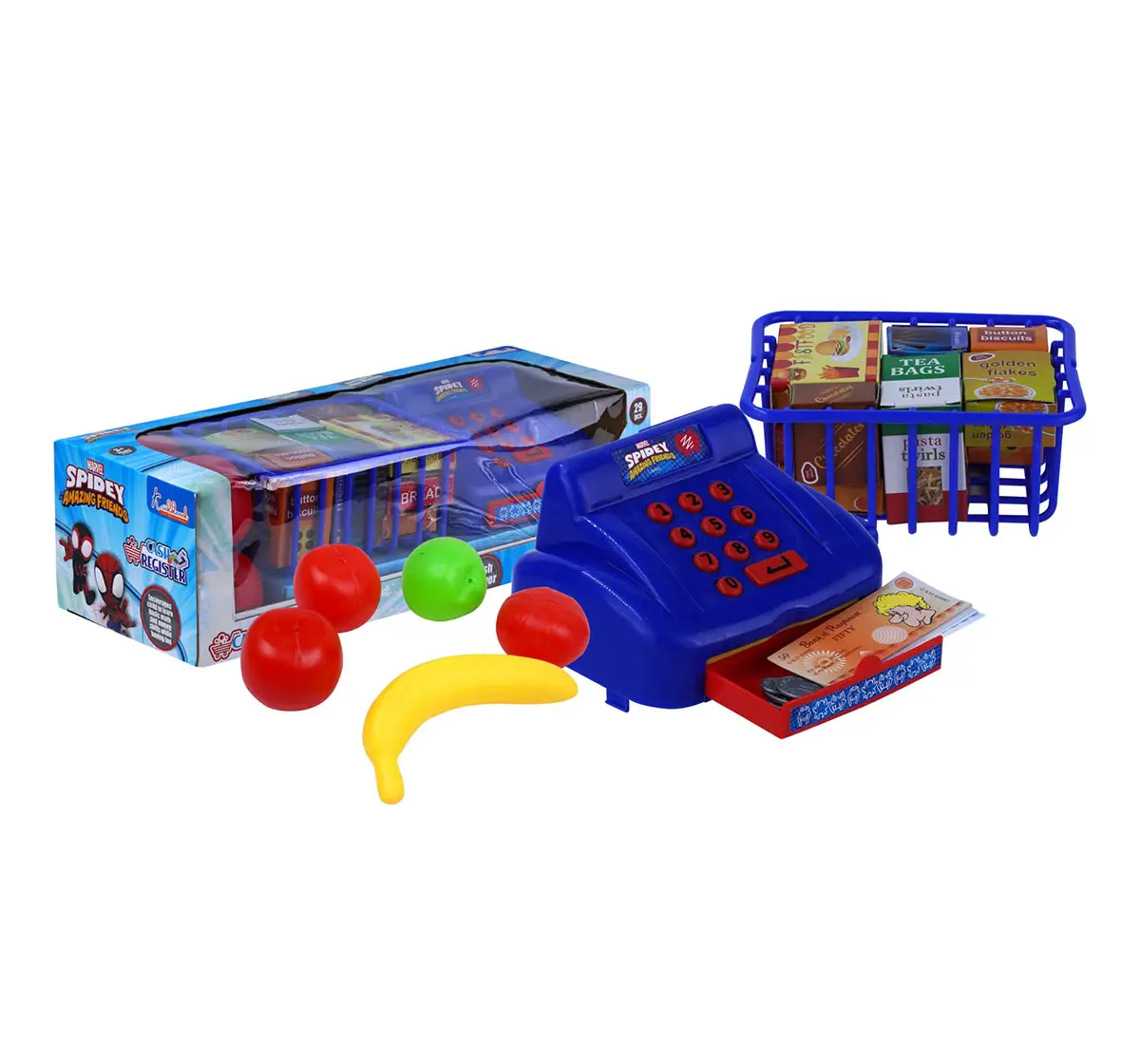 Kriiddaank Cash Register Spiderman, 3Y+