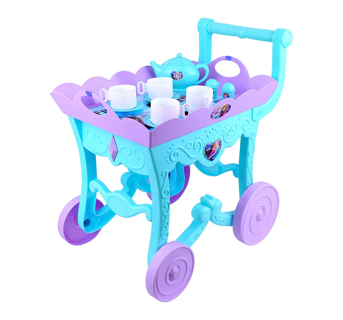 Kriiddaank Tea Trolley Set 32Pieces Frozen, 3Y+