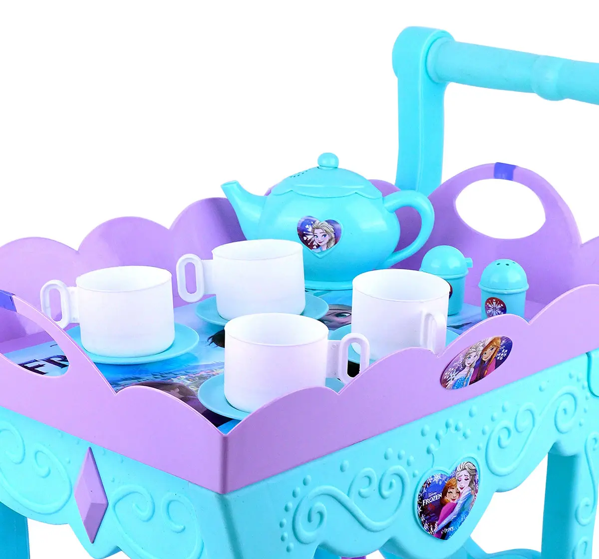 Kriiddaank Tea Trolley Set 32Pieces Frozen, 3Y+