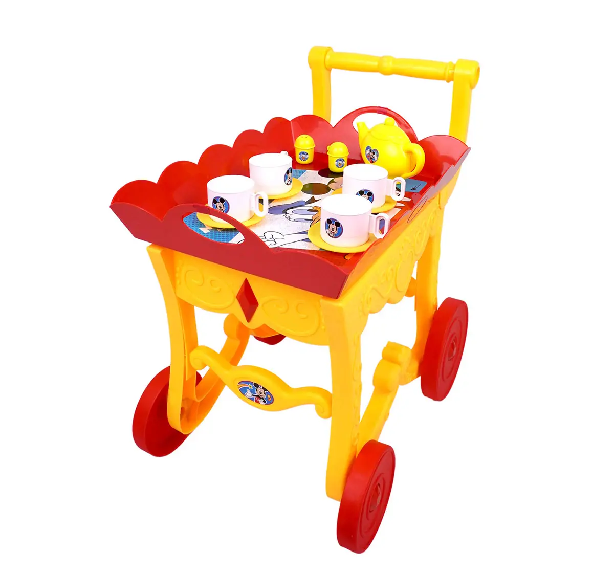 Kriiddaank Tea Trolley Set 32Pieces Mickey Mouse, 3Y+