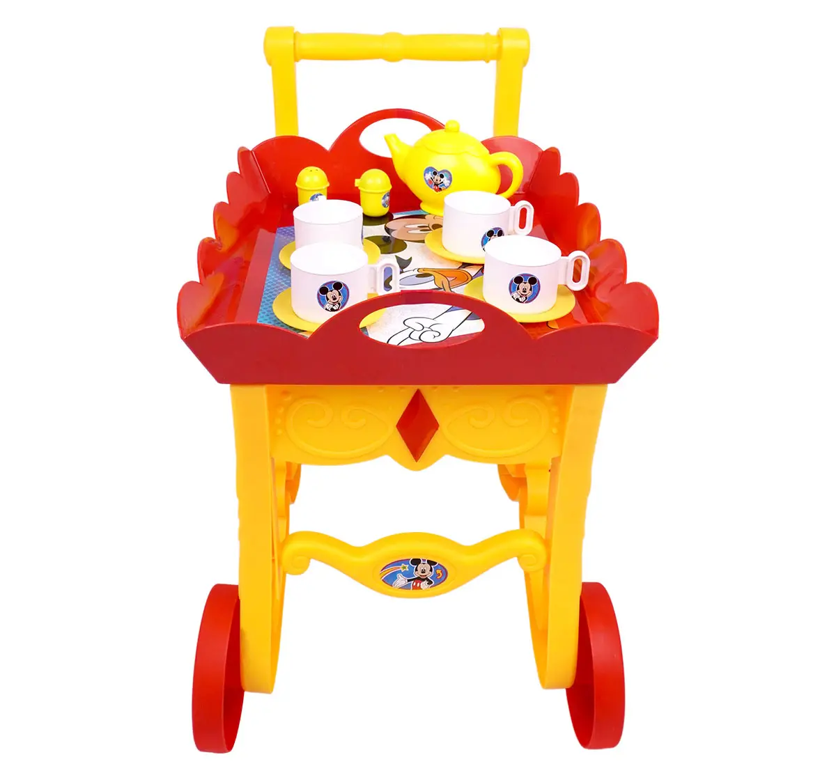 Kriiddaank Tea Trolley Set 32Pieces Mickey Mouse, 3Y+