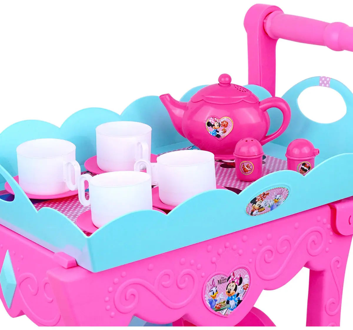 Kriiddaank Tea Trolley Set 32Pieces Minnie Mouse, 3Y+