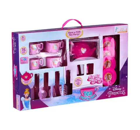 Kriiddaank Tea Party Set 15Pieces Disney Princess, 3Y+