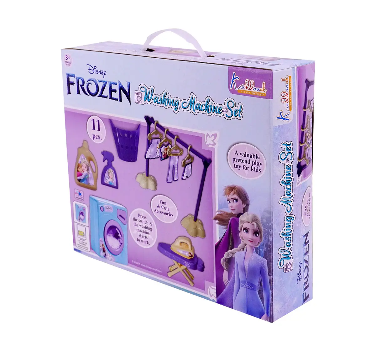 Kriiddaank Washing Machine Set 11 Pieces Frozen, 3Y+