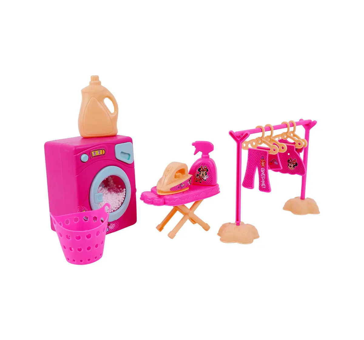 Kriiddaank Washing Machine Set 11 Pieces Minnie Mouse, 3Y+