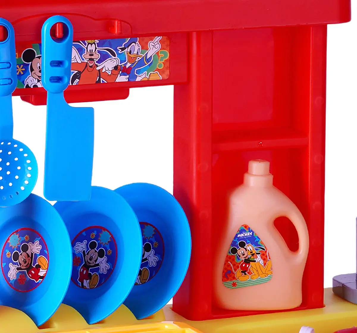 Kriiddaank Toy Kitchen Sink 22 Pieces Mickey Mouse, 3Y+