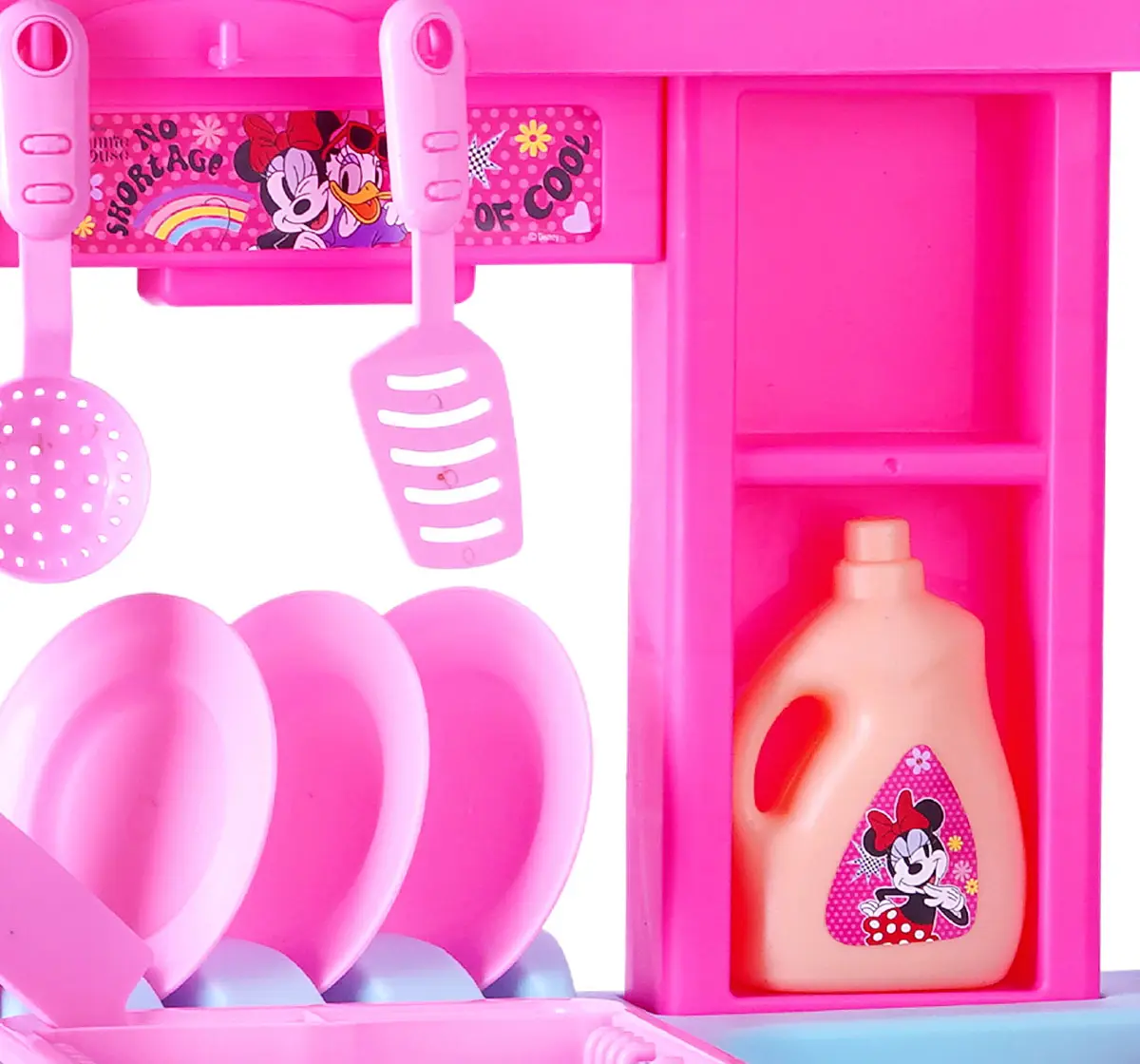 Kriiddaank Toy Kitchen Sink 22 Pieces Minnie Mouse, 3Y+