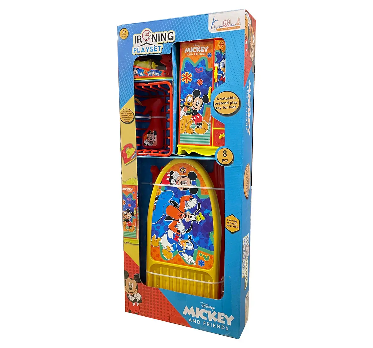 Kriiddaank Iron Playset Mickey Mouse, 3Y+