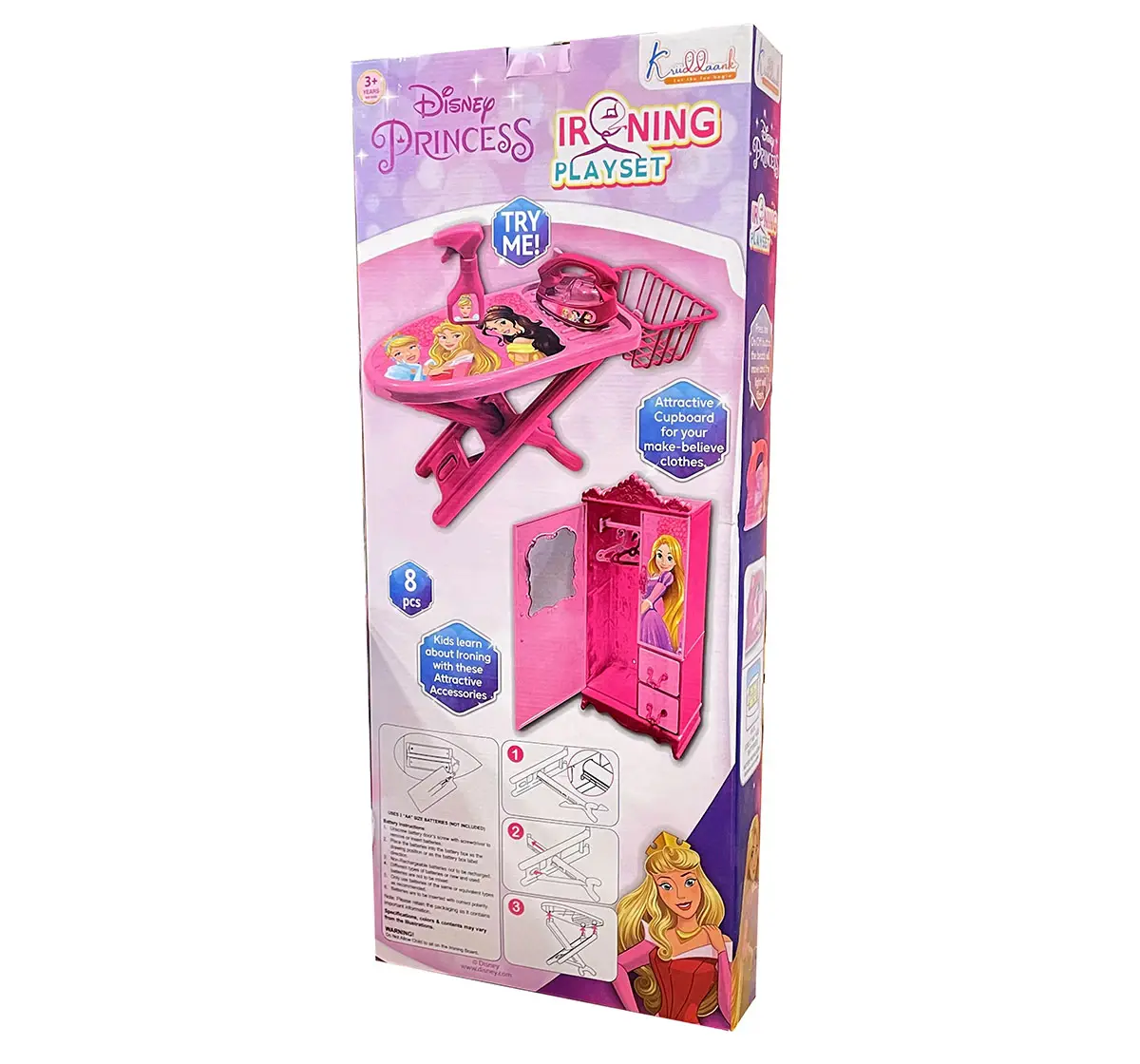 Kriiddaank Iron Playset Disney Princess, 3Y+